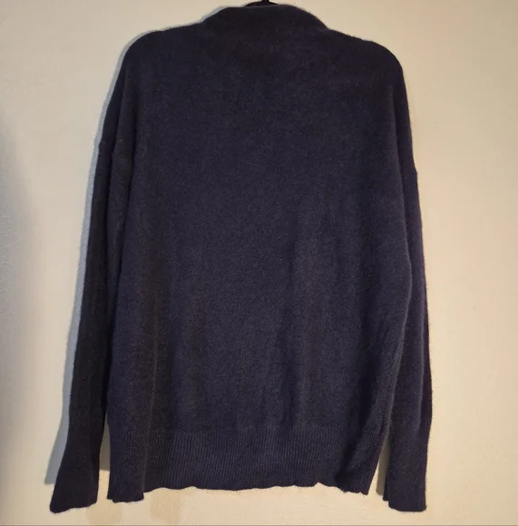 Vince Plush Cashmere Funnel-Neck Sweater - Picture 2 of 6